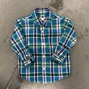 Boys Janie and Jack button down size 12-18 mo! F13